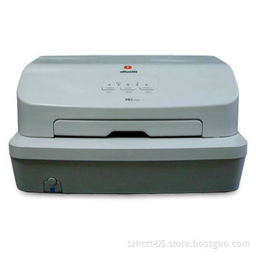 Dot Matrix Passbook Pinter with 240 x 360dpi Resolution and Dual-side Color Scanning